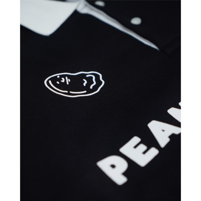 PEANUT STAIN - Old Money Classic Black Boxy Oversized Long Slevee Sweatshirt