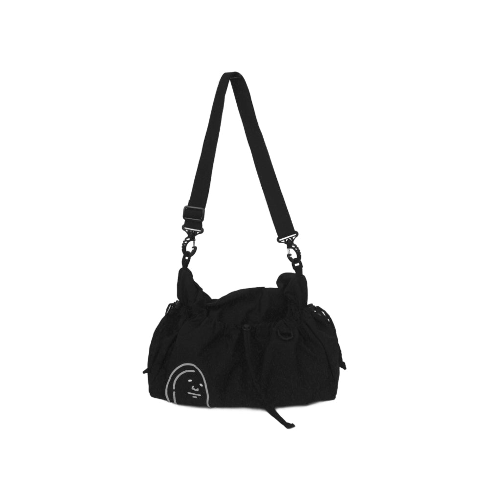 PEANUT STAIN - Hiding Peanut Black Sling Bag