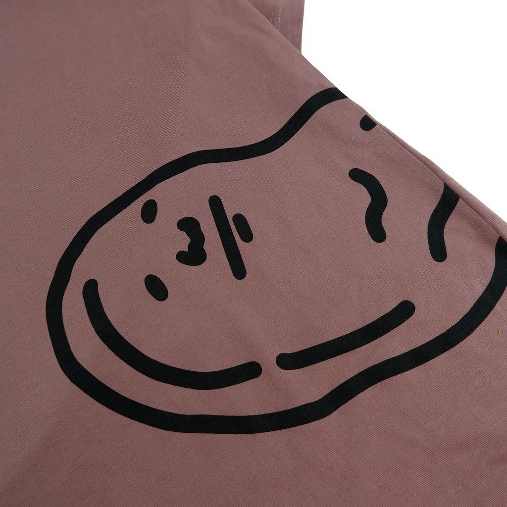 PEANUT STAIN - Hiding Peanut Dusty Rose Oversized Tshirt
