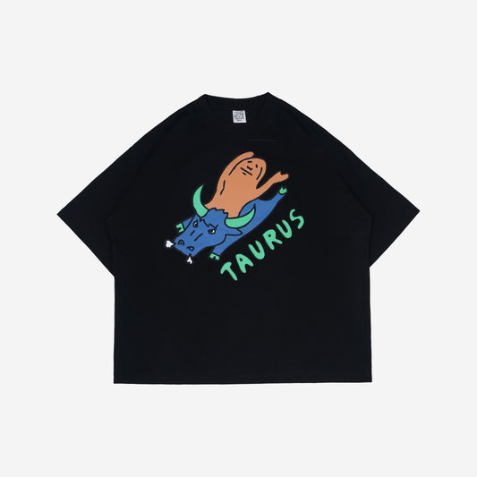 Boxy Tshirt Whats Your Sign Zodiac Taurus Peanut Stain | Kaos | Unisex
