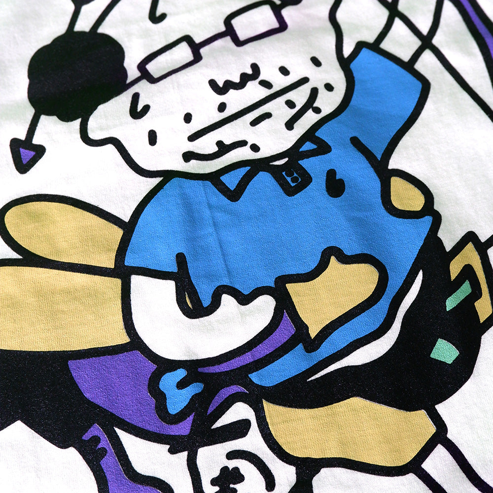 PEANUT STAIN - Sagitarius Zodiac Ivory Oversized Tshirt