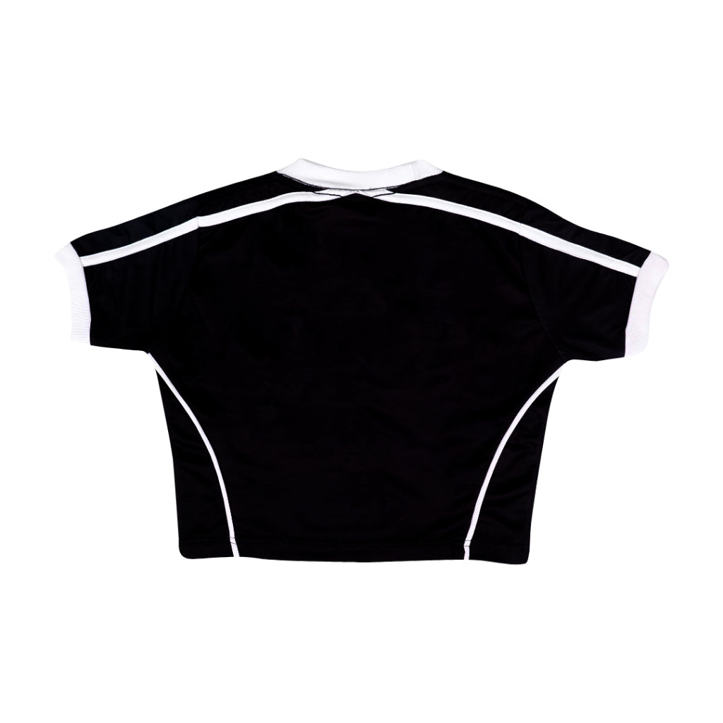 PEANUT STAIN - Team Black Crop Top Jersey