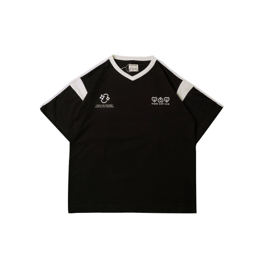 PEANUT STAIN - Active Viper Black Oversized Tshirt