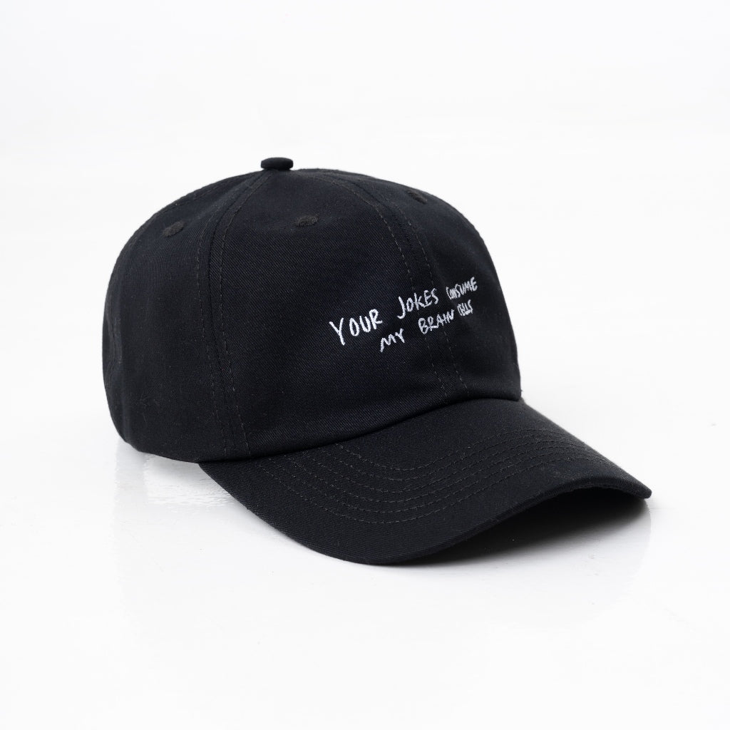 PEANUT STAIN - Internal conflict brain black baseball cap