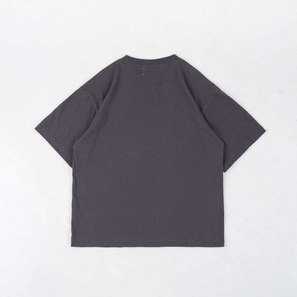 PEANUT STAIN - Internal conflict lungs grey oversized tshirt