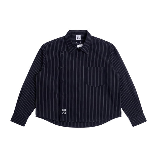 Boxy Shirt Beskap Thin Striped Outside Work Hours | Kemeja | Unisex