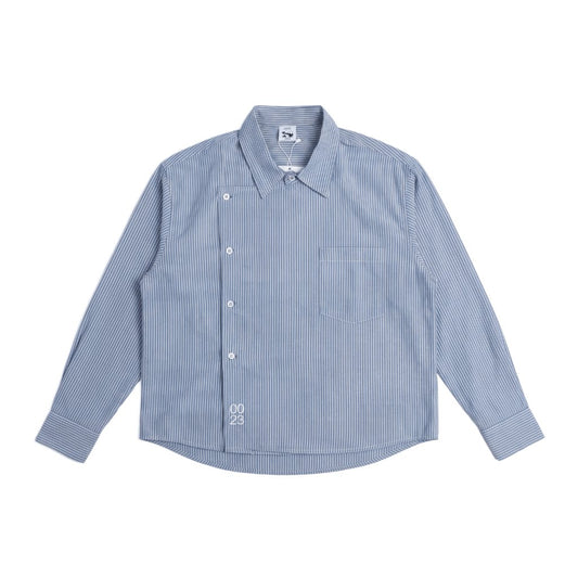 Boxy Shirt Beskap Striped Outside Work Hours | Kemeja | Unisex