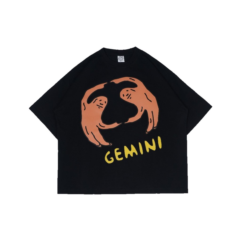 Boxy Tshirt Whats Your Sign Zodiac Gemini Peanut Stain | Kaos | Unisex