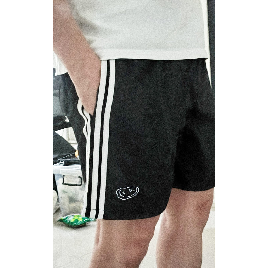 Shorts Nut Running Black Nylon Peanut Stain | Celana Pendek | Unisex