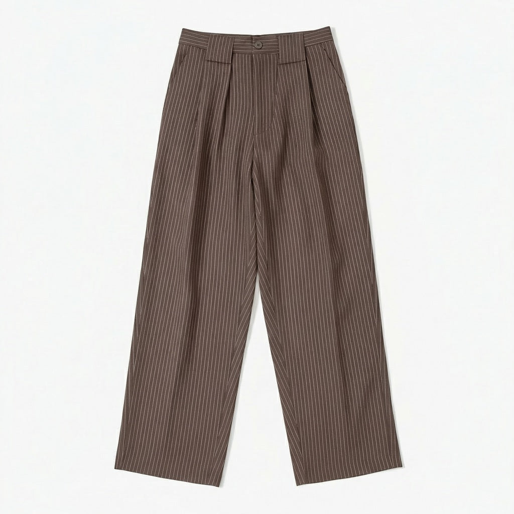 Slacks On Time Striped Outside Work Hours | Celana Panjang | Unisex
