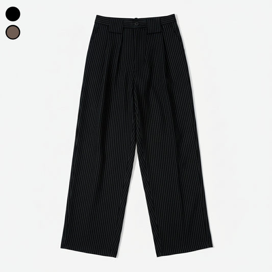 Slacks On Time Striped Outside Work Hours | Celana Panjang | Unisex