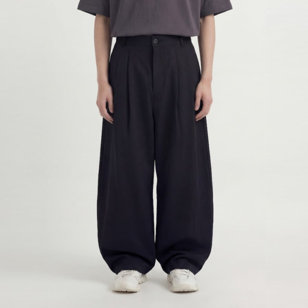 Baggy Balloon Pants Pump It Classic Black Outside Work Hours | Celana Gombrong Balon | Unisex