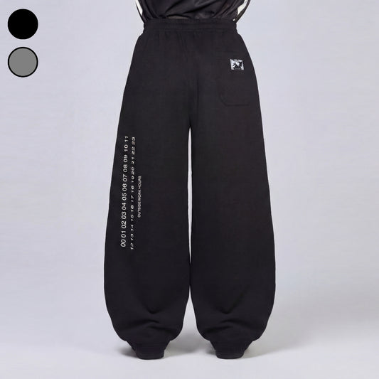 Baggy Balloon Sweatpants Pump It Cozy Fleece Outside Work Hours | Celana Gombrong Balon | Unisex