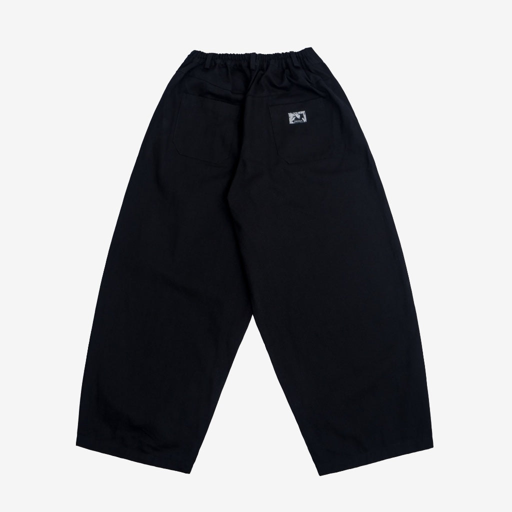 Baggy Balloon Pants Pump It Classic Black Outside Work Hours | Celana Gombrong Balon | Unisex