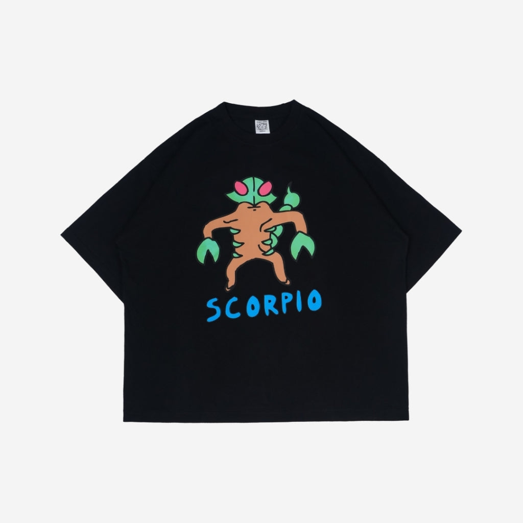 Boxy Tshirt Whats Your Sign Zodiac Scorpio Peanut Stain | Kaos | Unisex