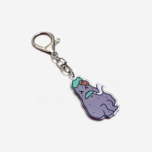 Keychain Baktu Peanut Stain | Gantungan Kunci | Unisex