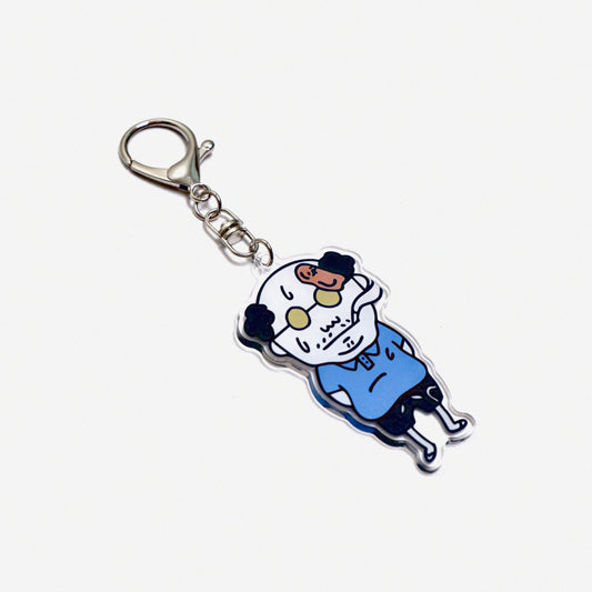 Keychain Uncle Wai Peanut Stain | Gantungan Kunci | Unisex