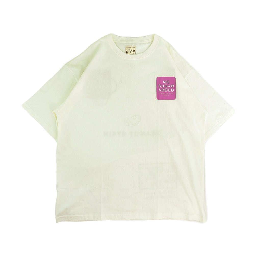 PEANUT STAIN - Packaging Ivory Oversized Tshirt